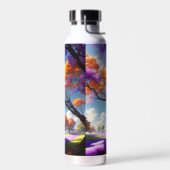 Lavender Dreams Under Jacaranda Skies, Trinkflasche (Links)