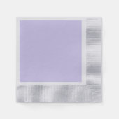 Lavender Drehung, Hochzeit von Napkins Serviette (Vorderseite)