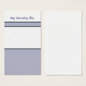 Lavender Earring Cards (Vorne & Hinten)