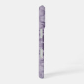 Lavender Eiffel Tower iPhone Case 16 Hülle (Rechte Seite)