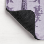 Lavender Eiffel Tower Mousepad (Ecke)