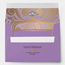 Lavender Elegante Artdeco