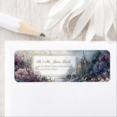 Lavender Enchanted Forest Gilded Castle Address (Insitu)