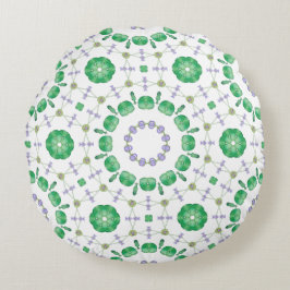 Lavender Eucalyptus Dream Rundes Kissen