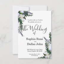 Lavender Eukalyptus Rosengrün Hochzeit