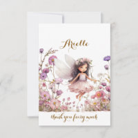 Lavender Fairy Wildblume Geburtstag vielen Dank