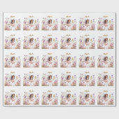 Lavender Fairy Wildblume pixday Geschenkpapier (Flach)