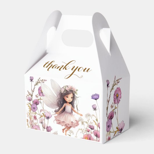 Lavender Fairy Wildblume pixday Geschenkschachtel (Vorderseite)