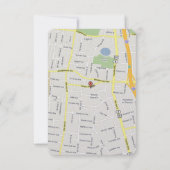 Lavender Fairytale Lights Stars Hochzeitsfeier Einladung (Rückseite)