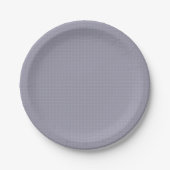 Lavender Farbige Tiny Polka Dot Texture (Light) g1 Pappteller (Vorderseite)