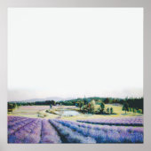 Lavender Farm auf der Insel San Juan von Bryn Barn Poster (Vorne)