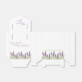 Lavender Favor Box Geschenkschachtel (Ungefaltet)