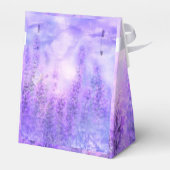 Lavender Favor Box Geschenkschachtel (Rückseite)