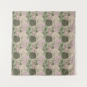 Lavender Fern Whimsy Wandteppich (Vorderseite)