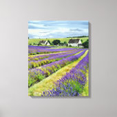 Lavender Field & Nature Art Leinwanddruck (Vorderseite)