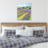 Lavender Field & Nature Art Leinwanddruck (Insitu (Schlafzimmer))