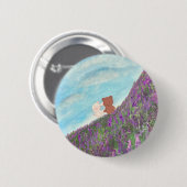 Lavender Field of Memories Button (Vorne & Hinten)