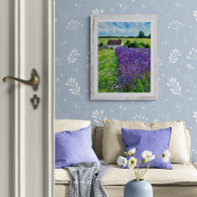 Lavender Field Serenity
