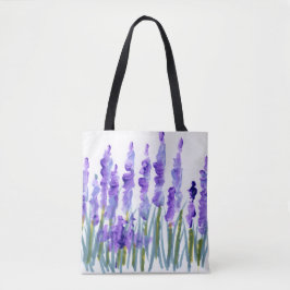 Lavender Field Tote Bag Tasche