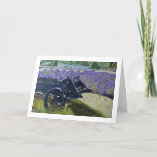 "Lavender Field" von Trina Chow Karte
