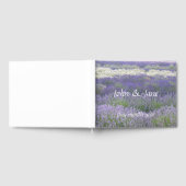 Lavender Field Wedding Guestbook Gästebuch (Voll)