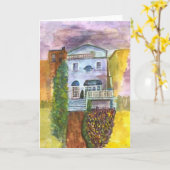Lavender Fields Karte (Gelbe Blume)