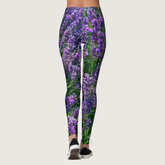 Lavender Fields Leggings (Rückseite)