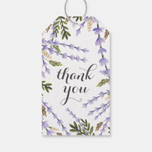 Lavender Fields Vielen Dank Geschenkanhänger
