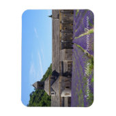 Lavender Fields von Senanque Abbey Magnet (Vertikal)