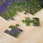 Lavender Fields von Senanque Abbey Puzzle (Seite)