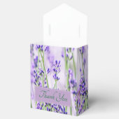 Lavender Fields Wedding Zelt Favor Box Geschenkschachtel (Geöffnet)