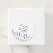 Lavender Floral Geschenkanhänger (Beispiel)