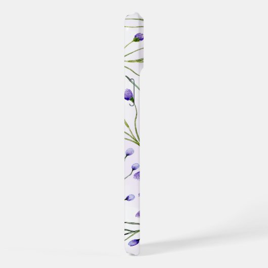 Lavender Floral iPhone Case Hülle (Rechte Seite)