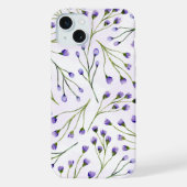 Lavender Floral iPhone Case iPhone Hülle (Rückseite)