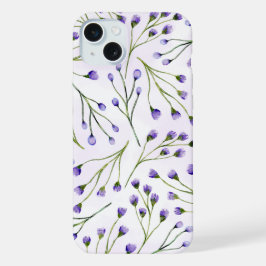 Lavender Floral iPhone Case iPhone 15 Plus Hülle