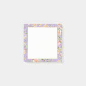 Lavender Floral Post-it Klebezettel (Vorderseite)