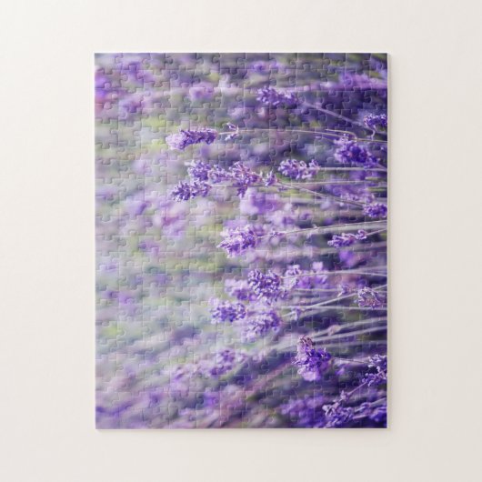 Lavender Floral Puzzle (Vertikal)