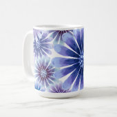 Lavender Floral Tasse (Vorderseite Links)