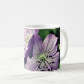 Lavender Flower Twins Personalized Kaffeetasse (VorderseiteRechts)