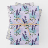 Lavender Flowers  Geschenkpapier Set (Beispiel)