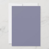 Lavender Foto Liebe & Danke Hochzeit (Rückseite)
