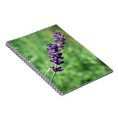 Lavender Foto Spiral Notebook Notizblock (Rechte Seite)