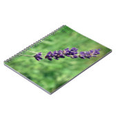 Lavender Foto Spiral Notebook Notizblock (Linke Seite)