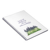 Lavender Garden Design Notebook. Notizblock (Rechte Seite)