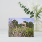 Lavender Garden Gazebo, Mark Edward Westerfield Postkarte (Stehend Vorderseite)