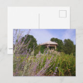 Lavender Garden Gazebo, Mark Edward Westerfield Postkarte (Vorne/Hinten)