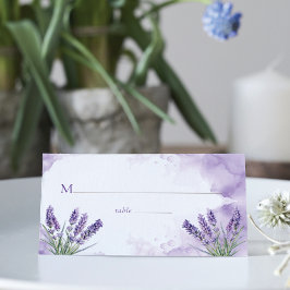 Lavender Garden Wedding Personalisiert Hinweis Platzkarte
