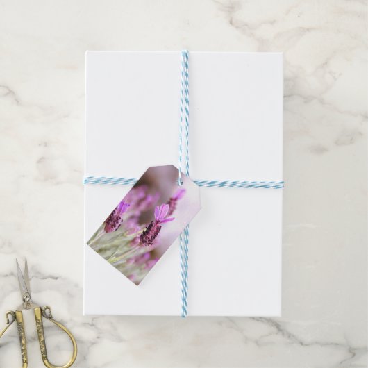 Lavender-Geschenk-Tag Geschenkanhänger (Mit Garn)