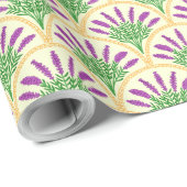 Lavender Geschenkpapier (Rolleneckpunkt)