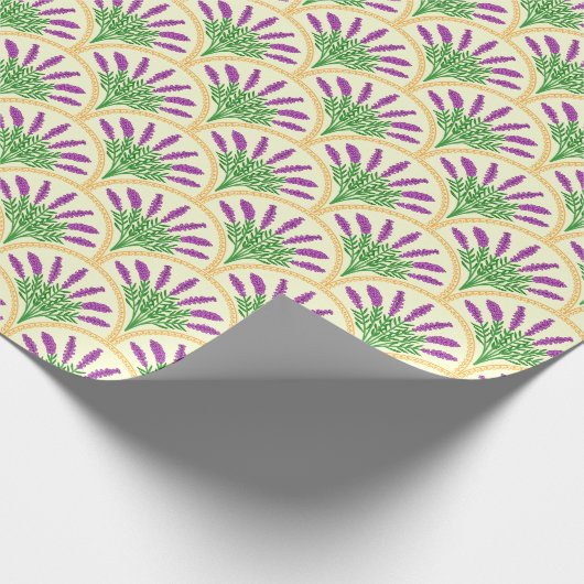 Lavender Geschenkpapier (Ecke)